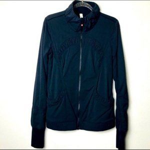 Lululemon Classic Black Zip Up Jacket